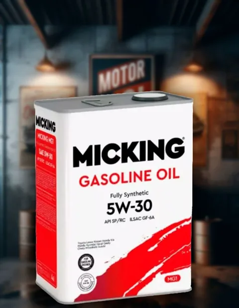 MICKING 5W-30 Масло моторное, Синтетическое, 4 л