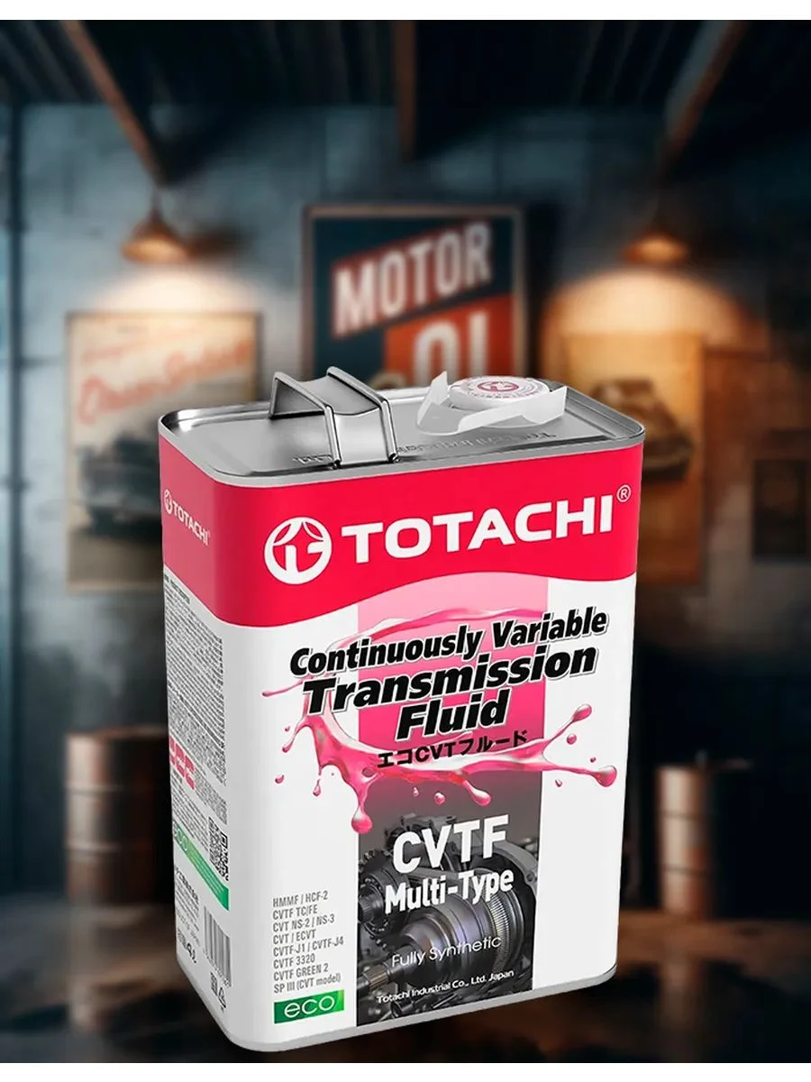 Трансмиссионное масло TOTACHI CVTF Multi-Type синт., 4 л