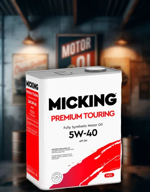 MICKING Premium Touring 5W-40 Масло моторное, Синтетическое, 4 л — фото 1