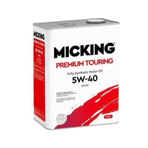MICKING Premium Touring 5W-40 Масло моторное, Синтетическое, 4 л — фото 2