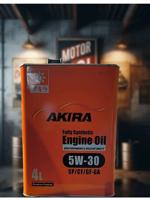 AKIRA автомасла 5W-30 Масло моторное, Синтетическое, 4 л — фото 1