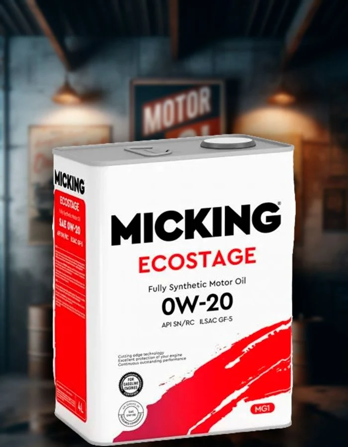 MICKING Ecostage MG1 0W-20 Масло моторное, Синтетическое, 4 л