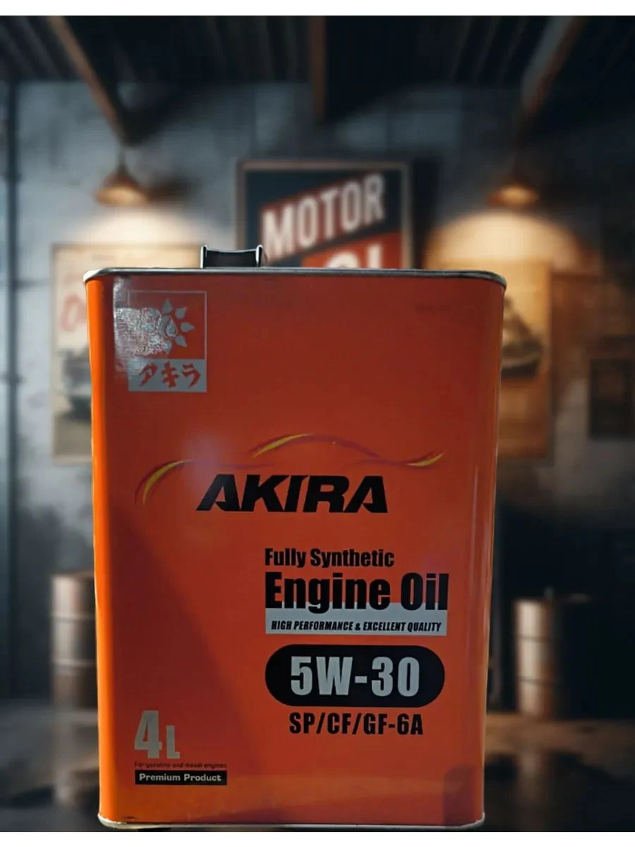 AKIRA автомасла 5W-30 Масло моторное, Синтетическое, 4 л