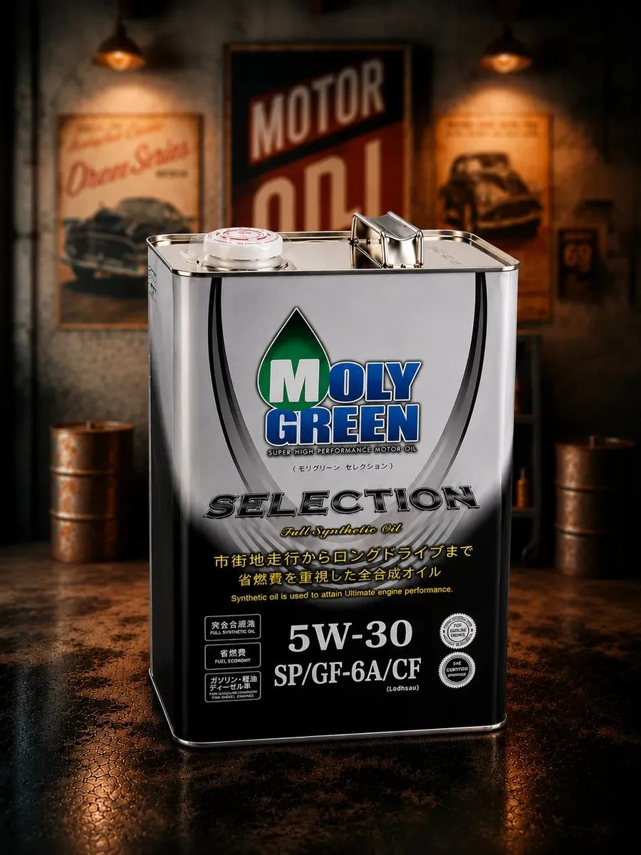 MolyGreen Selection 5W-30 Масло моторное, Синтетическое, 4 л
